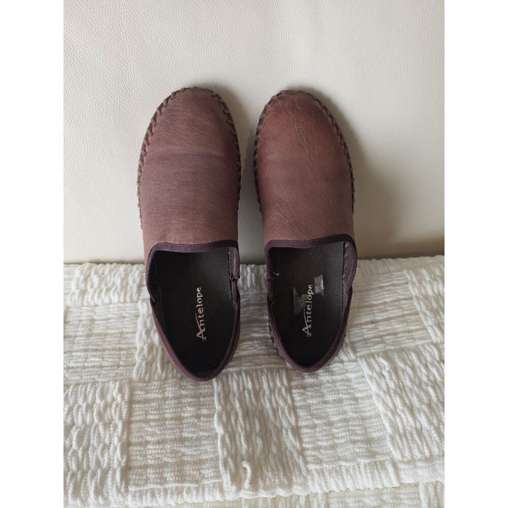 Sundance Antelope Leather Shoes Sz 41